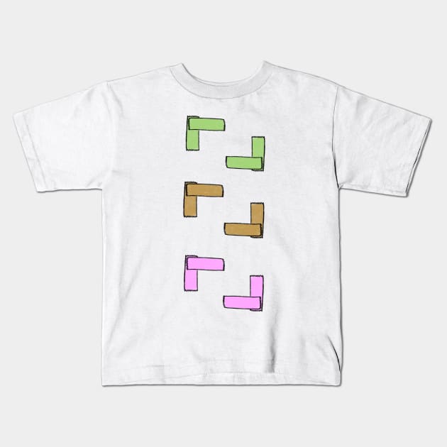 Spike Marks Kids T-Shirt by notastranger